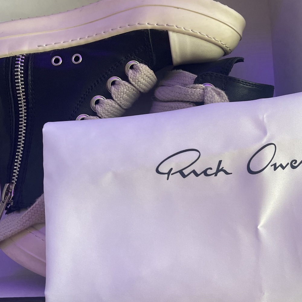 Rick Owens JUMBO lace boots!